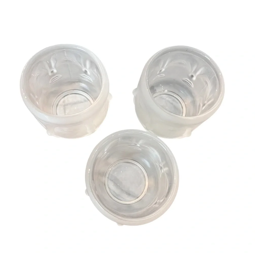 Infinite Buddha Frosted Tiki Cups Votives Three